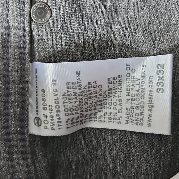 NWT AG THE ANGELS EVERETT Men's Olive Green Pants - Picture 4 of 12